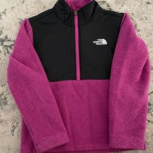 North face purple jacket